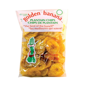 Golden Banana Chips Lrg