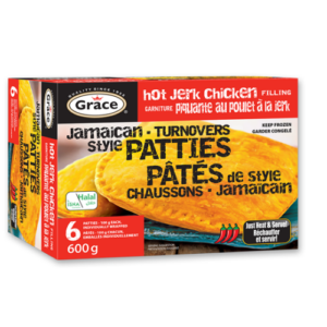 Grace Hot Jerk Chicken Patties