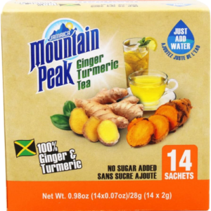 Mountain Peak - Unsweet Ginger Tumeric Tea